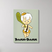 Flintstenen | Bamm-Bamm Rubble Canvas Afdruk (Voorkant)