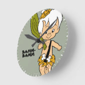 Flintstenen | Bamm-Bamm Rubble Ronde Klok (Hoek)