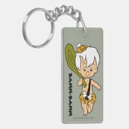 Flintstenen | Bamm-Bamm Rubble Sleutelhanger (Voorkant Links)