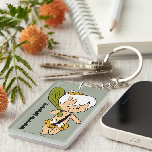 Flintstenen | Bamm-Bamm Rubble Sleutelhanger (Voorkant Rechts)