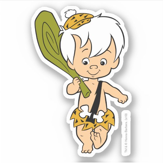 Flintstenen | Bamm-Bamm Rubble Sticker (Voorkant)