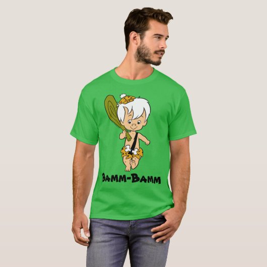 Flintstenen | Bamm-Bamm Rubble T-shirt (Voorkant volledig)