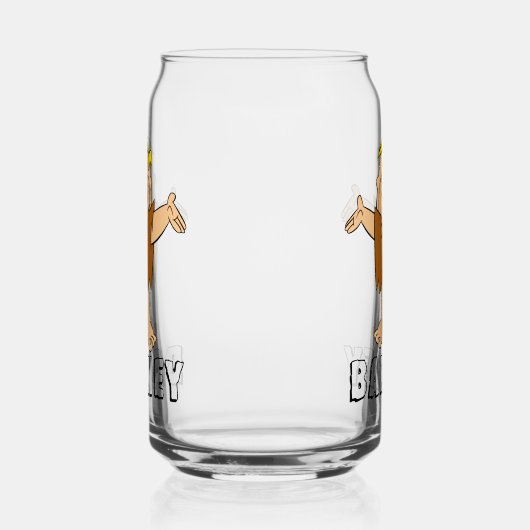 Flintstenen | Barney Rubble Blikvorm Glas (Rechts)