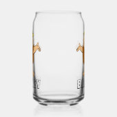 Flintstenen | Barney Rubble Blikvorm Glas (Links)