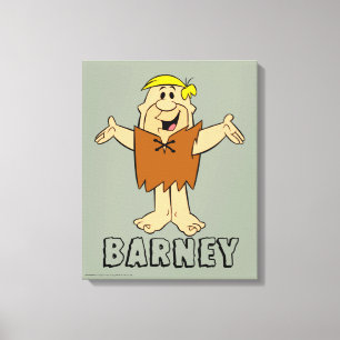 Flintstenen   Barney Rubble Canvas Afdruk