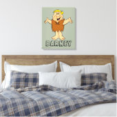 Flintstenen | Barney Rubble Canvas Afdruk (Insitu (Slaapkamer))
