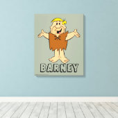 Flintstenen | Barney Rubble Canvas Afdruk (Insitu (Houten vloer))