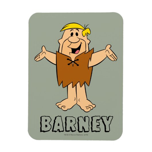 Flintstenen | Barney Rubble Magneet (Verticaal)