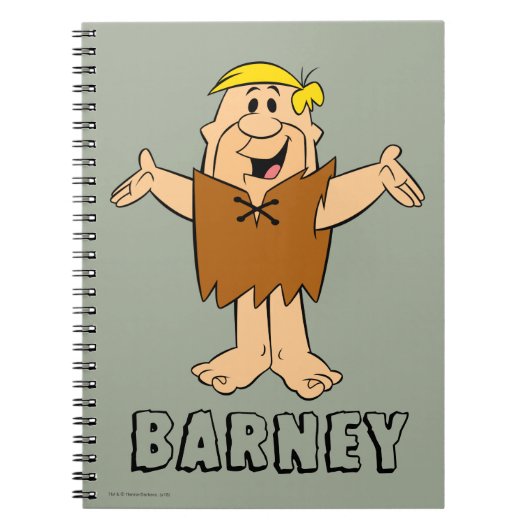 Flintstenen | Barney Rubble Notitieboek (Voorkant)