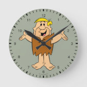 Flintstenen | Barney Rubble Ronde Klok (Voorkant)