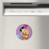 Flintstenen | Betty Kissing Barney Magneet (Insitu (Vaatwasser))