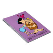 Flintstenen | Betty Kissing Barney Notitieboek (Rechterzijde)