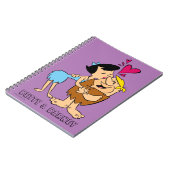 Flintstenen | Betty Kissing Barney Notitieboek (Linkerzijde)