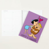 Flintstenen | Betty Kissing Barney Planner (Display)