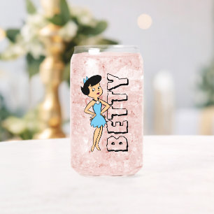 Flintstenen Betty Rubble Blikvorm Glas