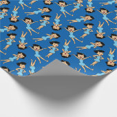 Flintstenen | Betty Rubble Cadeaupapier (Hoek)