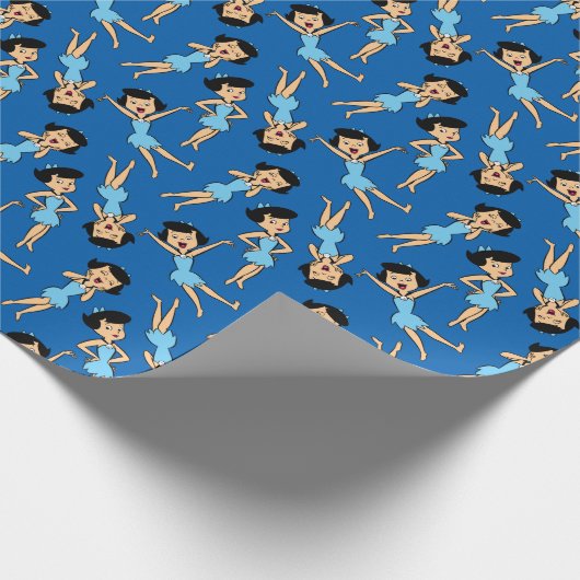 Flintstenen | Betty Rubble Cadeaupapier (Hoek)