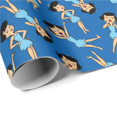 Flintstenen | Betty Rubble Cadeaupapier (Rol Hoek)
