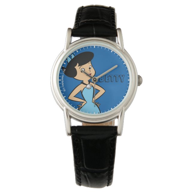 Flintstenen | Betty Rubble Horloge (Voorkant)