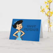 Flintstenen | Betty Rubble Kaart (Gele Bloem)