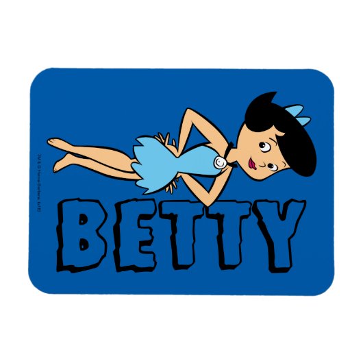 Flintstenen | Betty Rubble Magneet (Horizontaal)