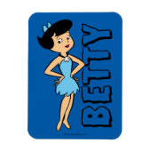 Flintstenen | Betty Rubble Magneet (Verticaal)