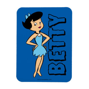 Flintstenen   Betty Rubble Magneet
