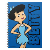 Flintstenen | Betty Rubble Notitieboek (Voorkant)