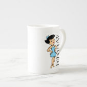 Flintstenen | Betty Rubble Porselein Kop (Voorkant rechts)