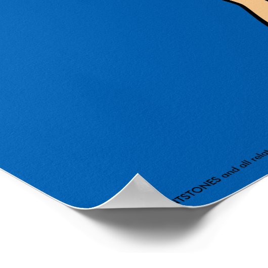 Flintstenen | Betty Rubble Poster (Hoek)