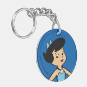 Flintstenen | Betty Rubble Sleutelhanger (Voorkant Links)