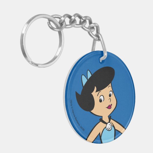 Flintstenen | Betty Rubble Sleutelhanger (Voorkant Links)