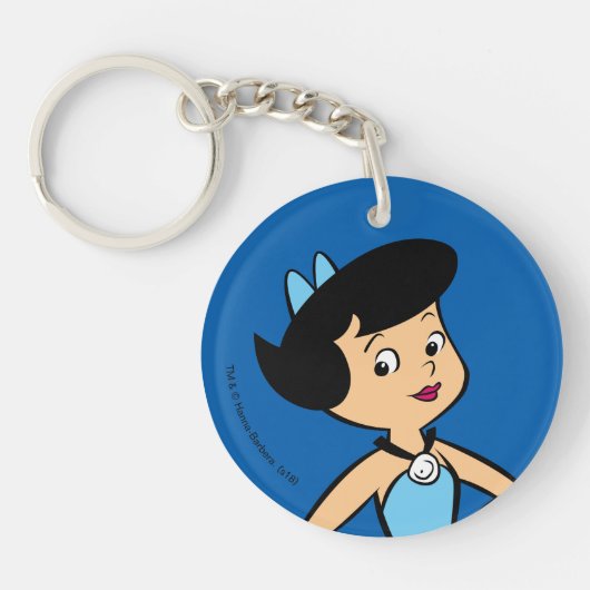 Flintstenen | Betty Rubble Sleutelhanger (Voorkant)