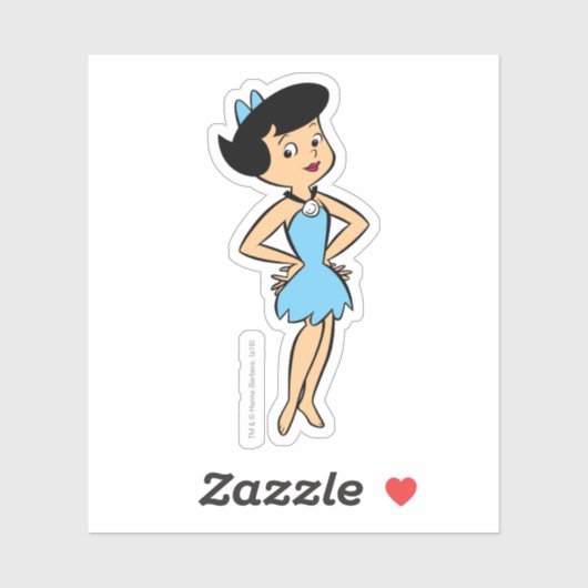 Flintstenen | Betty Rubble Sticker (Vel)