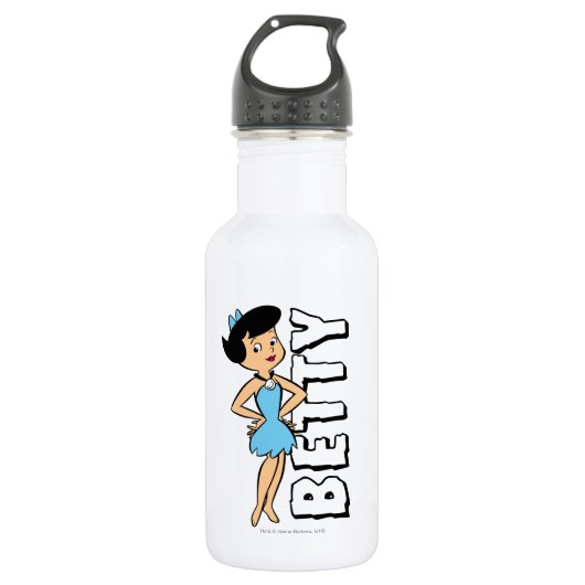 Flintstenen | Betty Rubble Waterfles (Voorkant)