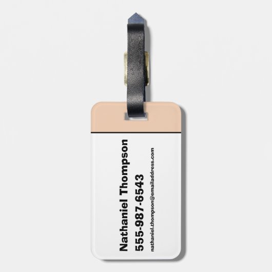 Flintstenen | Betty & Wilma - Dames nacht Bagagelabel (Achterkant verticaal)