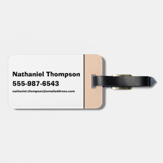 Flintstenen | Betty & Wilma - Dames nacht Bagagelabel (Achterkant horizontaal)