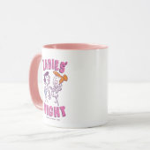 Flintstenen | Betty & Wilma - Dames nacht Mok (Voorkant links)