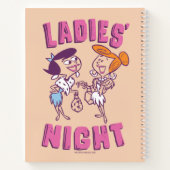 Flintstenen | Betty & Wilma - Dames nacht Notitieboek (Achterkant)