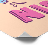 Flintstenen | Betty & Wilma - Dames nacht Poster (Hoek)