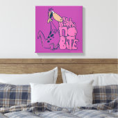 Flintstenen | Dino - Alle bast geen bite Canvas Afdruk (Insitu (Slaapkamer))