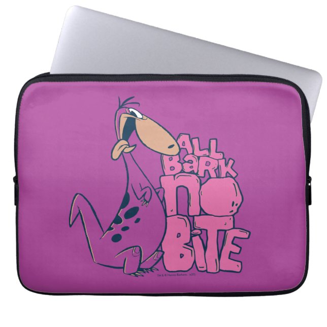 Flintstenen | Dino - Alle bast geen bite Laptop Sleeve (Voorkant)