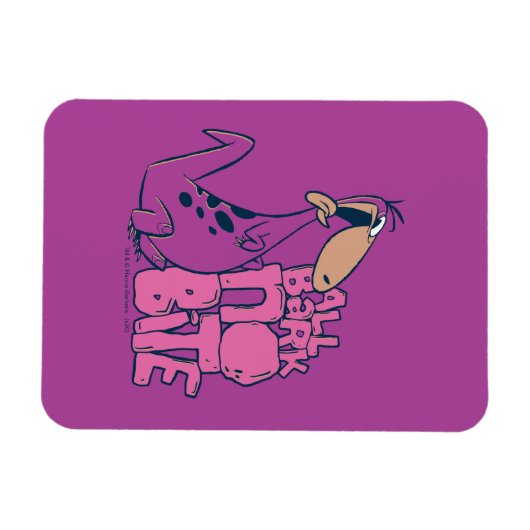 Flintstenen | Dino - Alle bast geen bite Magneet (Horizontaal)