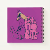 Flintstenen | Dino - Alle bast geen bite Notitieboek (Achterkant)