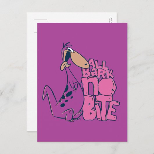 Flintstenen | Dino - Alle bast geen bite Uitnodiging Briefkaart (Voorkant / Achterkant)