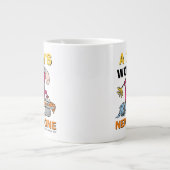 Flintstenen | Dino Cleaning House Grote Koffiekop (Voorkant)