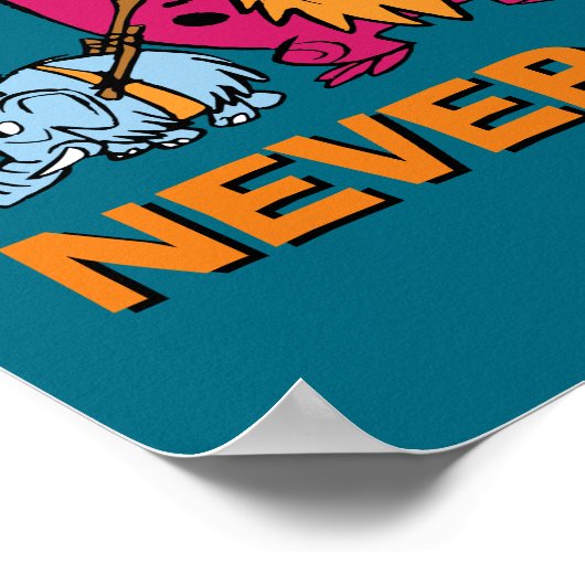 Flintstenen | Dino Cleaning House Poster (Hoek)