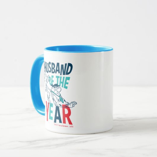 Flintstenen | Echtgenoot van het Jaar Mok (Voorkant links)