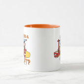 Flintstenen | Een lift nodig? Mok (Midden)