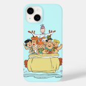 Flintstenen Familie Roadtrip Case-Mate iPhone Case (Achterkant)